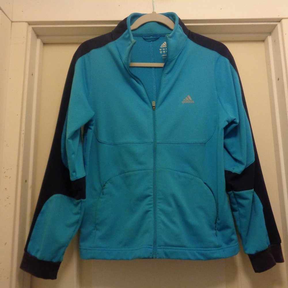 BLOKECORE GORPCORE ADIDAS BLUE SPORTS JACKET M